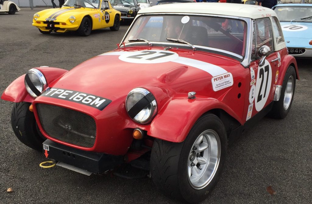 MG Midget and Austin Healey Sprite Arkley one piece front end. Available in race weight or road weight construction.