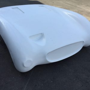 The PME Frogeye Special one piece front offers a more aerodynamic version of the standard MK1 Frogeye/Bugeye sprite bonnet.